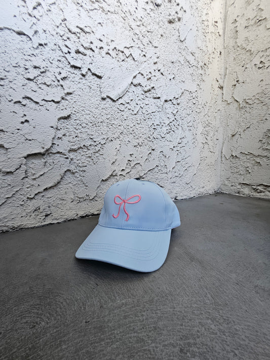 Embroidery Bowknot Hat