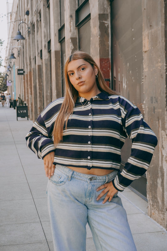 LISA CARDIGAN (NAVY)