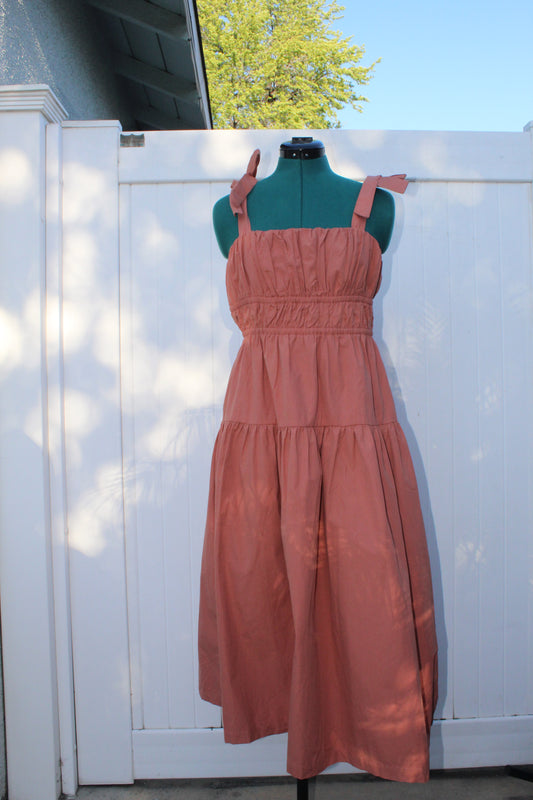 Sunrise Dress ( Coral)