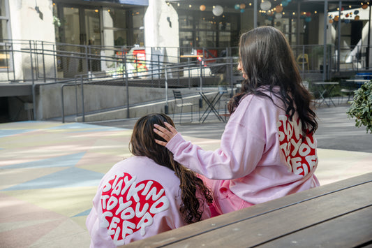 SELF LOVE (PINK SWEATER)