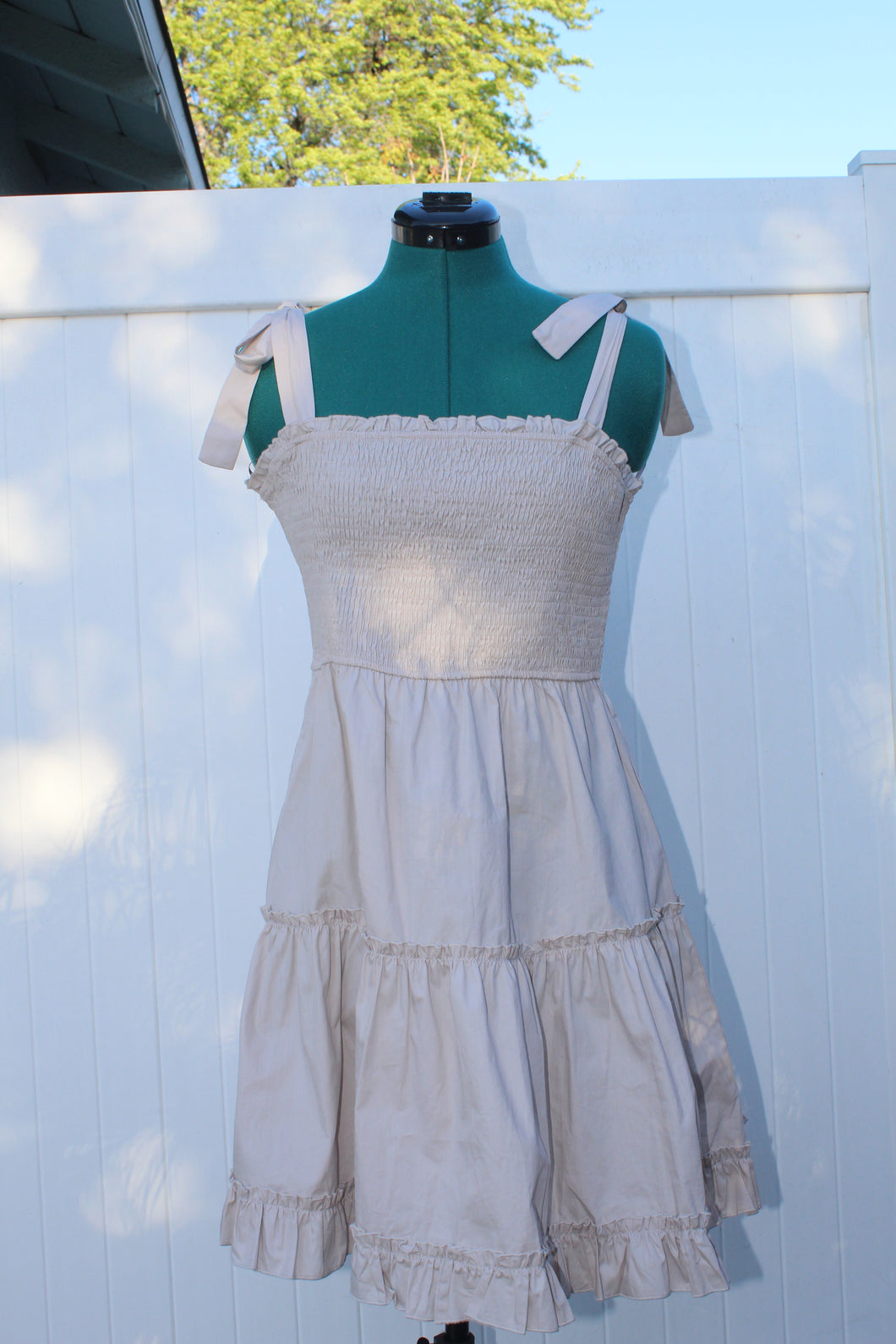 Poppy Dress (Cream)